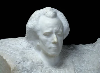Mozart (Gustav Mahler portréja), 1911 (márvány)